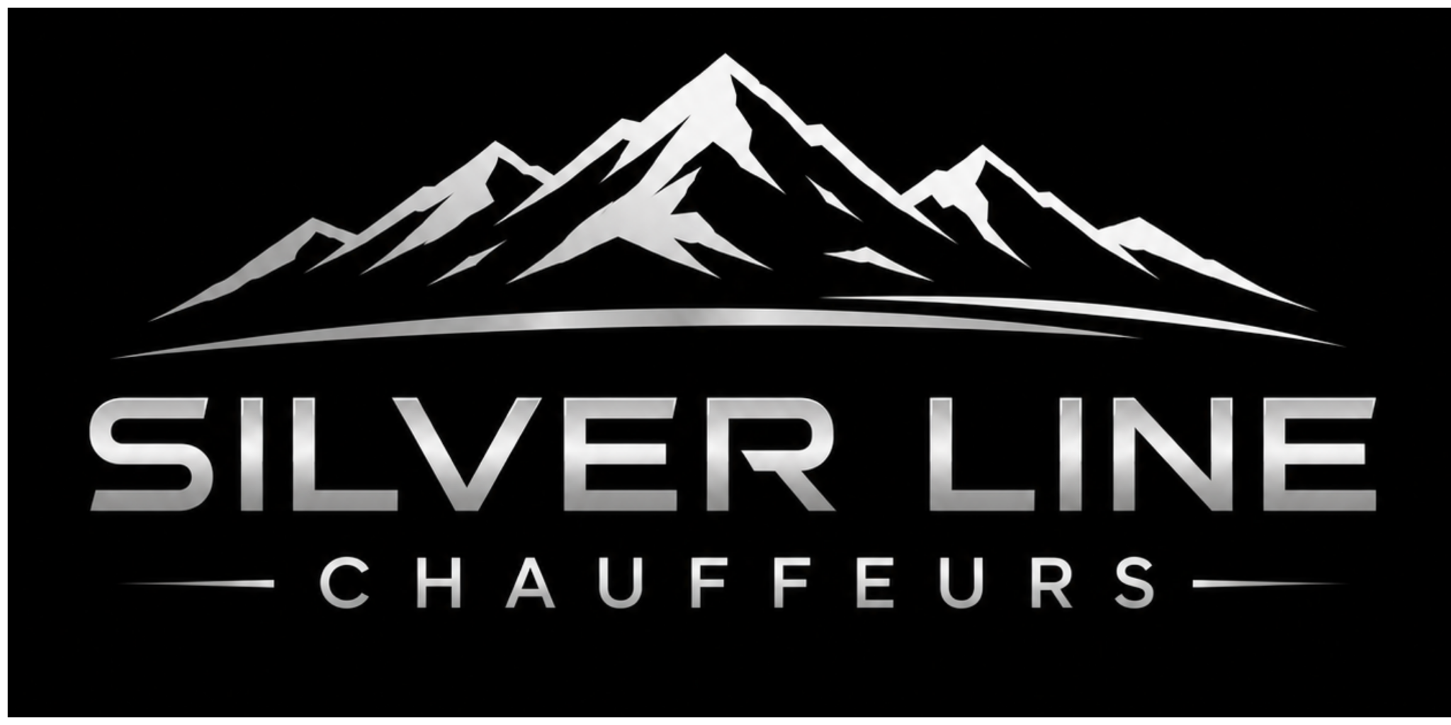 Silver Line Chauffeurs mountain logo